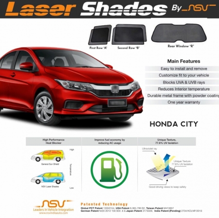 Laser Shade – Honda City